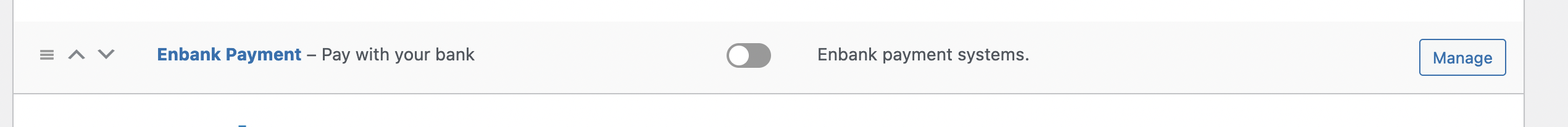 Active Enbank payment